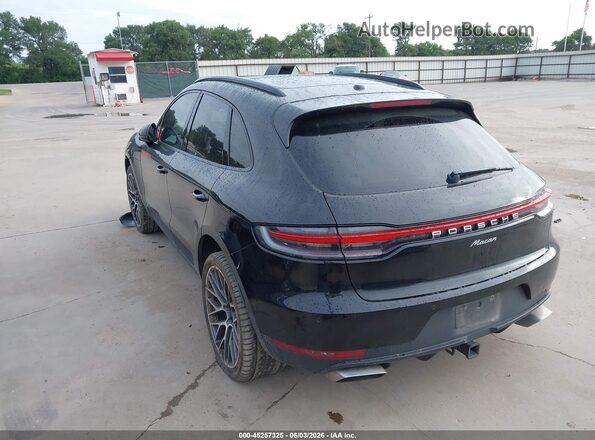 WP1AA2A5XLLB10191 2020 PORSCHE MACAN Black Հետևի ձախ