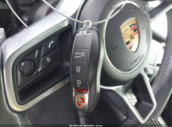 WP1AA2A5XLLB10191 2020 PORSCHE MACAN Black Առջևի վահանակի տեսք