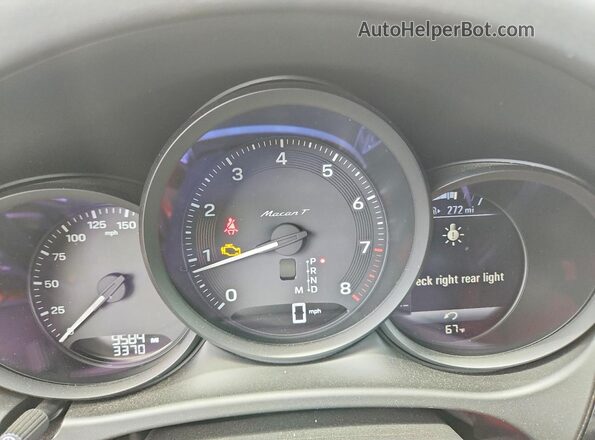 WP1AA2A5XRLB20180 2024 PORSCHE MACAN Cream Սարքավորումների վահանակի տեսք