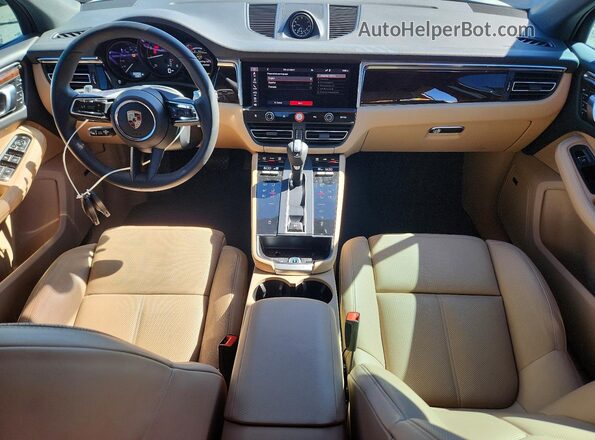 WP1AA2A5XSLB01568 2025 PORSCHE MACAN Белый Вид панели приборов