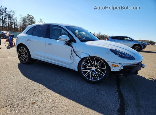 WP1AA2A5XSLB07077 2025 PORSCHE MACAN White Передня права чверть