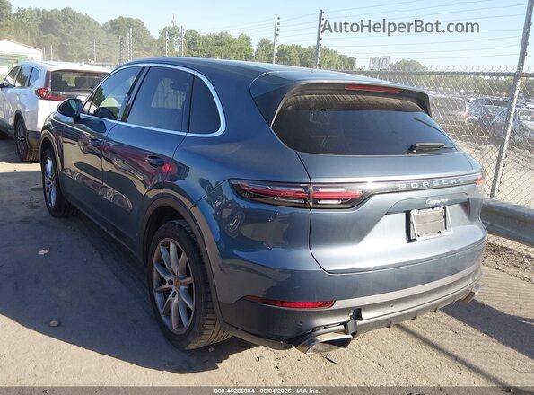 WP1AA2AY1KDA00679 2019 PORSCHE CAYENNE Blue Rear left