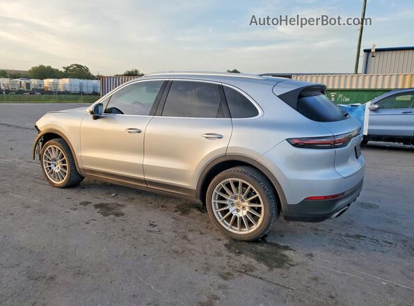 WP1AA2AY1KDA11410 2019 PORSCHE CAYENNE Silver Հետևի ձախ