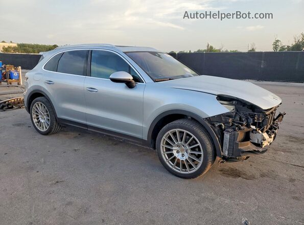 WP1AA2AY1KDA11410 2019 PORSCHE CAYENNE Silver Առջևի աջ