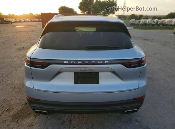 WP1AA2AY1KDA11410 2019 PORSCHE CAYENNE Silver Հետևի տեսք