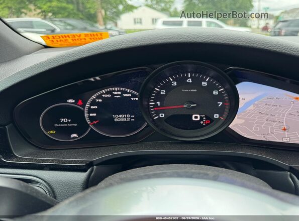 WP1AA2AY1KDA13707 2019 PORSCHE CAYENNE Black Widok tylnych siedzeń