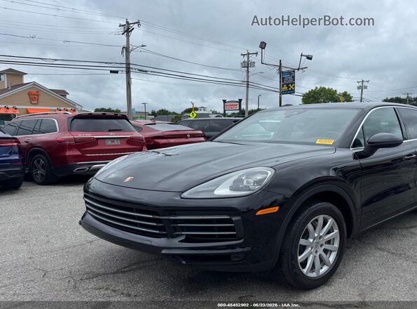 WP1AA2AY1KDA13707 2019 PORSCHE CAYENNE Black Przód lewy