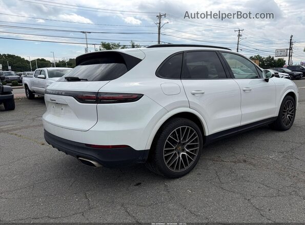 WP1AA2AY1LDA03762 2020 PORSCHE CAYENNE Белый Задняя правая четверть
