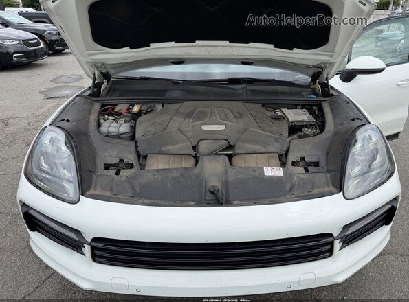 WP1AA2AY1LDA03762 2020 PORSCHE CAYENNE Белый Вид подкапотного пространства
