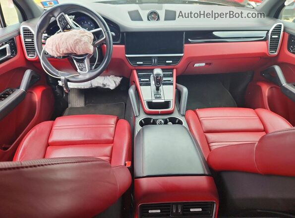WP1AA2AY1LDA06516 2020 PORSCHE CAYENNE Black Dashboard view