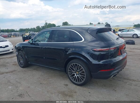 WP1AA2AY1MDA05786 2021 PORSCHE CAYENNE Black Tył lewy