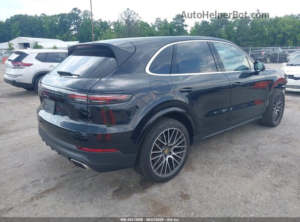 WP1AA2AY1MDA05786 2021 PORSCHE CAYENNE Black Tył prawy