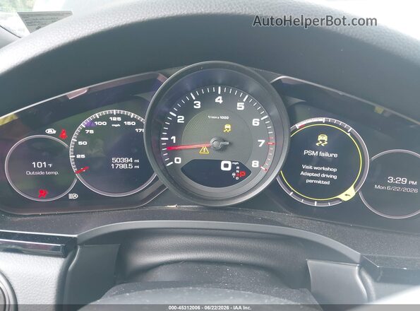 WP1AA2AY1MDA05786 2021 PORSCHE CAYENNE Black Widok tylnych siedzeń