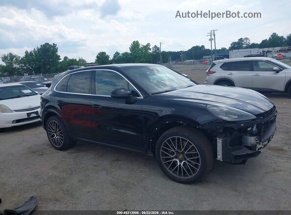 WP1AA2AY1MDA05786 2021 PORSCHE CAYENNE Black Widok wnętrza 360 stopni