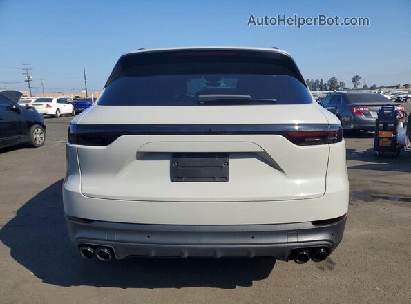WP1AA2AY2LDA04645 2020 PORSCHE CAYENNE Gray უკანა ხედი