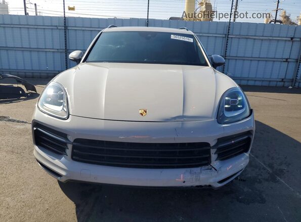 WP1AA2AY2LDA04645 2020 PORSCHE CAYENNE Gray წინა ხედი
