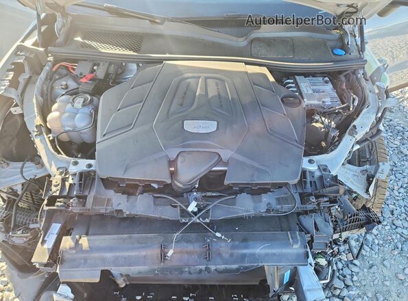 WP1AA2AY2PDA10161 2023 PORSCHE CAYENNE Gray ძრავის განყოფილების ხედი