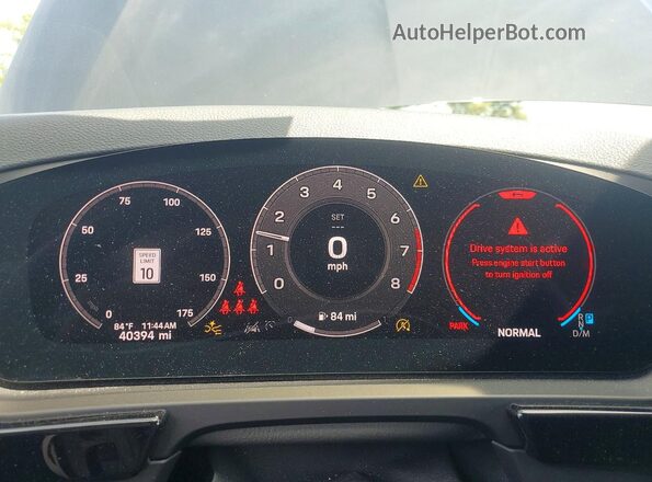 WP1AA2AY2RDA10535 2024 PORSCHE CAYENNE Black Vista del cuadro de instrumentos