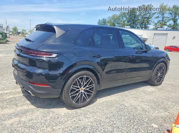 WP1AA2AY2RDA10535 2024 PORSCHE CAYENNE Black Trasero derecho