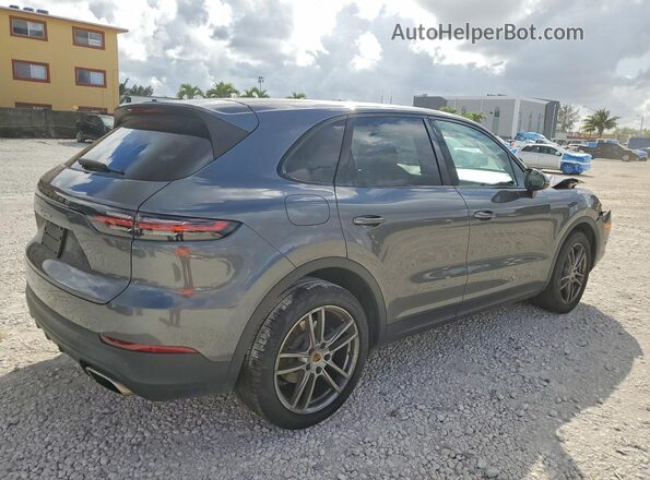 WP1AA2AY4KDA05066 2019 PORSCHE CAYENNE Gray Trasero derecho
