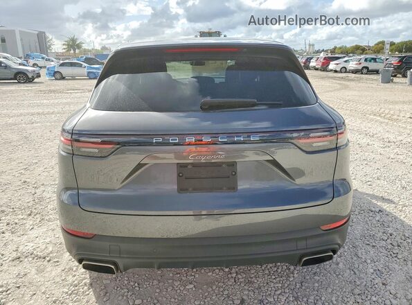 WP1AA2AY4KDA05066 2019 PORSCHE CAYENNE Gray Vista trasera
