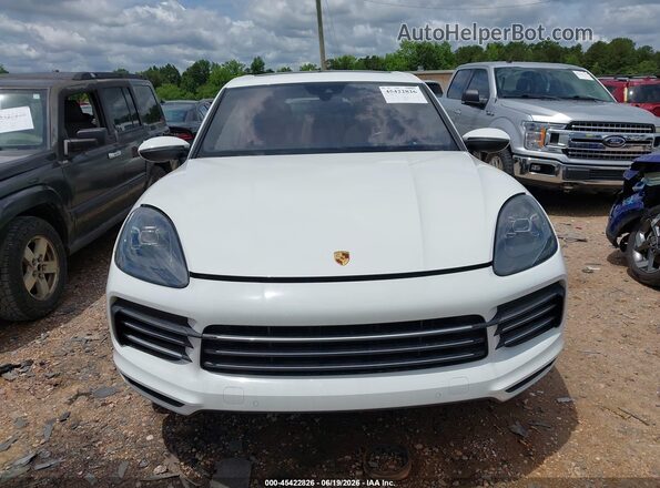 WP1AA2AY4LDA04114 2020 PORSCHE CAYENNE White Instrument cluster view