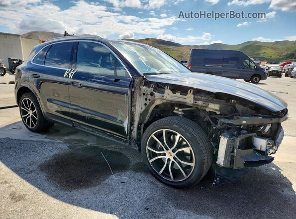 WP1AA2AY4MDA00436 2021 PORSCHE CAYENNE Черный Передняя правая четверть