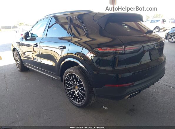 WP1AA2AY5LDA00282 2020 PORSCHE CAYENNE Black Հետևի ձախ