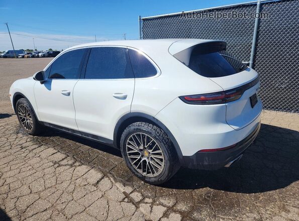 WP1AA2AY6KDA10818 2019 PORSCHE CAYENNE White Задня ліва чверть
