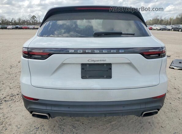 WP1AA2AY6PDA06517 2023 PORSCHE CAYENNE Белый Вид сзади