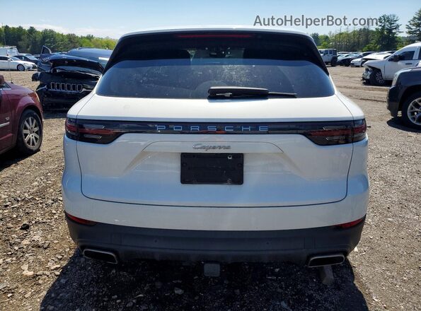 WP1AA2AY9KDA06830 2019 PORSCHE CAYENNE White Rear view