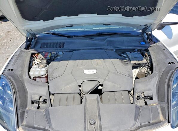 WP1AA2AY9KDA06830 2019 PORSCHE CAYENNE White Engine compartment view