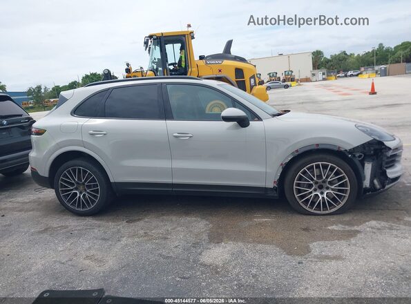 WP1AA2AYXMDA00635 2021 PORSCHE CAYENNE Серый Вид задней части салона