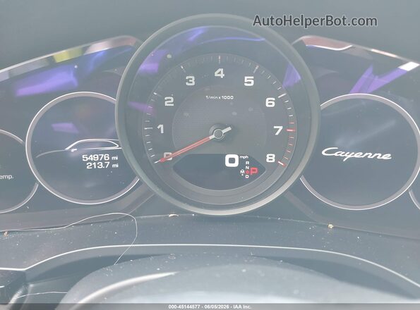 WP1AA2AYXMDA00635 2021 PORSCHE CAYENNE Серый Вид задних сидений
