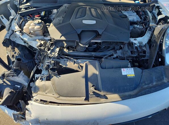WP1AA2AYXNDA01494 2022 PORSCHE CAYENNE Белый Вид подкапотного пространства