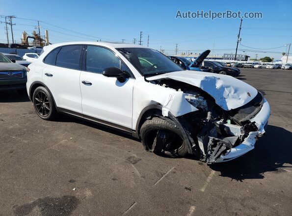 WP1AA2AYXNDA01494 2022 PORSCHE CAYENNE Белый Передняя правая четверть
