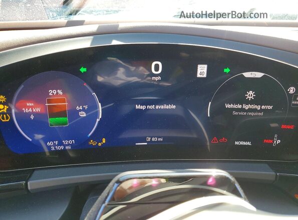 WP1AA2XA3TL000066 2026 PORSCHE MACAN Green Widok zestawu wskaźników