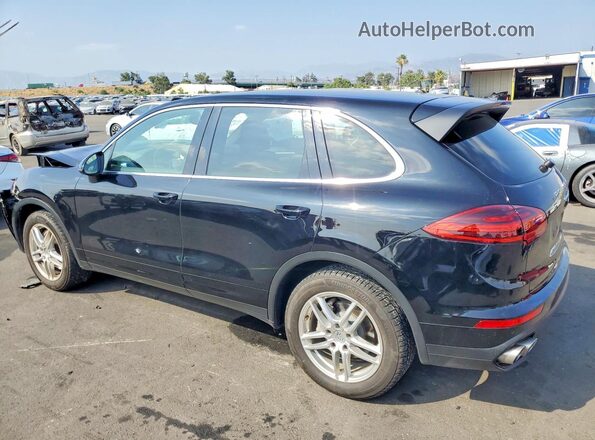WP1AB2A20HLA50223 2017 PORSCHE CAYENNE Black Tył lewy