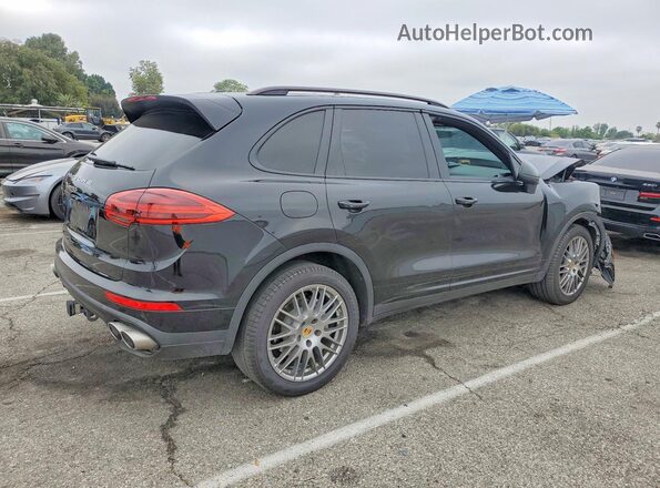 WP1AB2A20JLA61311 2018 PORSCHE CAYENNE Black უკანა მარჯვენა