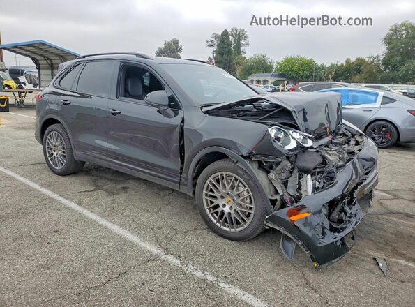 WP1AB2A20JLA61311 2018 PORSCHE CAYENNE Black წინა მარჯვენა