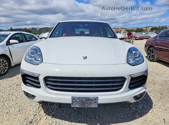 WP1AB2A25HLA52601 2017 PORSCHE CAYENNE White Front view