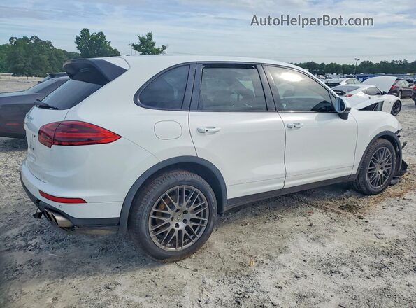 WP1AB2A26HLA52459 2017 PORSCHE CAYENNE Белый Задняя правая четверть