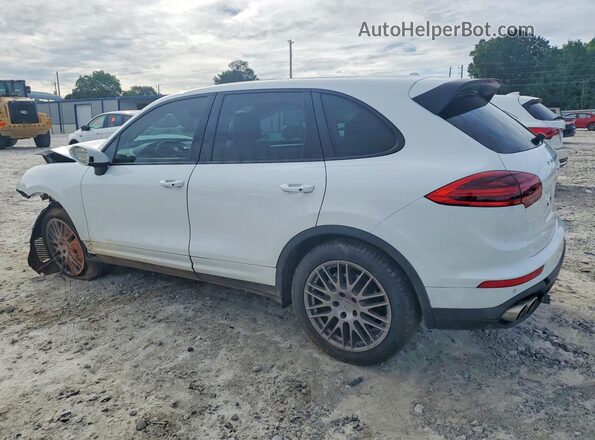 WP1AB2A26HLA52459 2017 PORSCHE CAYENNE Белый Задняя левая четверть