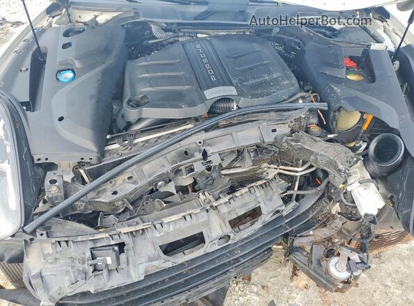 WP1AB2A26HLA52459 2017 PORSCHE CAYENNE Белый Вид подкапотного пространства