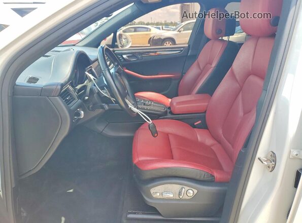 WP1AB2A50JLB31383 2018 PORSCHE MACAN White Սալոնի դիմացի տեսք