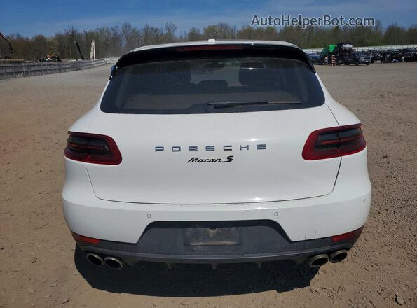 WP1AB2A51GLB45351 2016 PORSCHE MACAN White Rear view