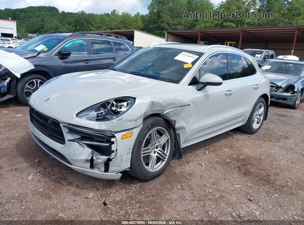 WP1AB2A51LLB34151 2020 PORSCHE MACAN Gray Առջևի ձախ երեք քառորդ տեսարան