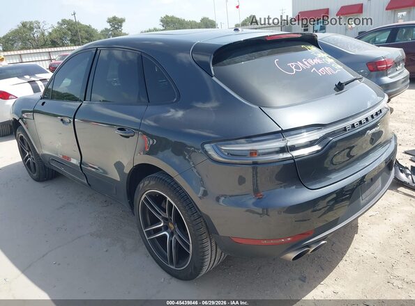 WP1AB2A51MLB34104 2021 PORSCHE MACAN Gray Trasero izquierdo