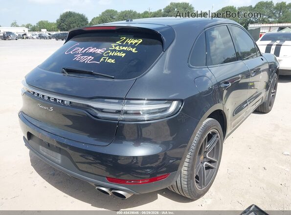 WP1AB2A51MLB34104 2021 PORSCHE MACAN Gray Trasero derecho