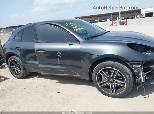 WP1AB2A51MLB34104 2021 PORSCHE MACAN Gray Vista interior trasera